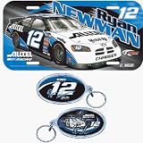 Ryan Newman License Plate & Key Ring Auto Set