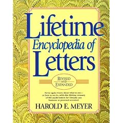 Lifetime Encyclopedia of Letters Revised and Expanded