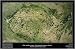 Czech Republic From Space, Art Poster, size 38 x 25