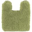 Shaw Living Sassy Shag Nylon Contour Bath Rug, Kiwi