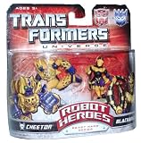 Transformers Universe Beast Wars Series Robot Heroes 2 Pack 2 Inch Tall Robot Mini Figure - (Note: These figures do not transform)