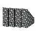 NIPS 110041251 ECO line SILVA Zeitschriftenbox A4, B 10,0 x T 26,5 x H 32,5 cm, 4er Packung, schwarz/wei�