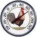 Chaney Instruments Acu-Rite 01733 12.5-inch Rooster Thermometer
