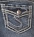 Silver Jeans Junior's Suki Fit Mid Slim Bootcut Jean