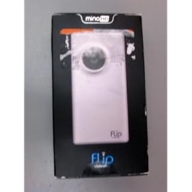 Flip MinoHD Video Camera - Silver,1 Hour (3rd Generation) NEWEST MODEL