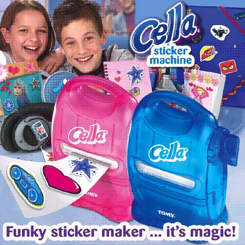 Childrens Toyshop  Toys : Tomy Cella Sticker Machine - Pink