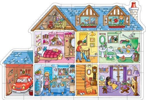 Childrens Toyshop  Toys : Orchard Toys Dolls House Puzzle