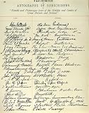 1880 AUTOGRAPHS ADDRESS NOBILITY GENTRY BRITAIN IRELAND