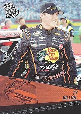 AUTOGRAPHED Ty Dillon 2014 Press Pass Racing (#3 Bass Pro Shops) Camping World Truck Series Signed Collectible NASCAR Trading Card with COA