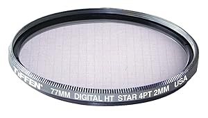 Tiffen 77HTSTR42 77MM Digital HT Star 4 PT 2 Titanium Filter