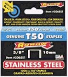 ARROW FASTENER #506SS1 T50 3/8