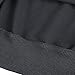 Coofandy Mens Long Sleeve T-shirt Casual Tee Cotton Raglan shirts Dark Gray Large