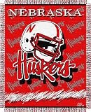 NCAA Nebraska Cornhuskers Jacquard Throw