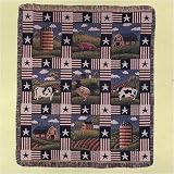 Mohawk Home Americana Countryside Tapestry Throw