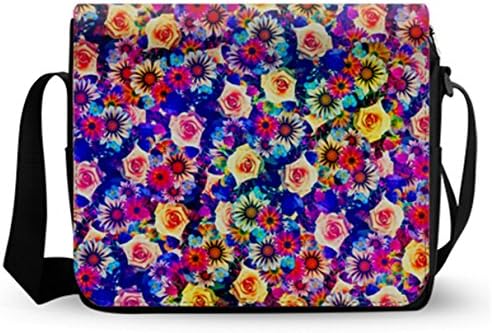 Aztec Print Women Messenger Bags Classic Shoulder Bags Cross Body Bag 12.2*9.4 Inch