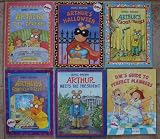 Arthur Adventure Set of 6 Books (Arthur's Teacher Trouble ~ Arthur's Halloween ~ Arthur's Computer Disaster ~ Arthur's TV Trouble ~ Arthur Meets the President ~ D.W.'s Guide to Perfect Manners)