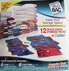 Space Bag 10 Storage Combo Packs in Color