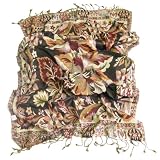 Stylish Floral Pashmina Scarf for Women - Perfect for ladies and girls of all ages
