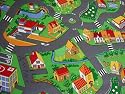 Stadt Land Fluss Strassen Spielteppich 145x200 cm