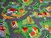 Baby : Stadt Land Fluss Strassen Spielteppich 145x200 cm