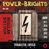 Thomastik PB109 Power Bright Regular Bottom Guitar Strings Light