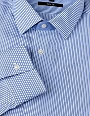Autograph Slim Fit Pure Cotton Striped Shirt