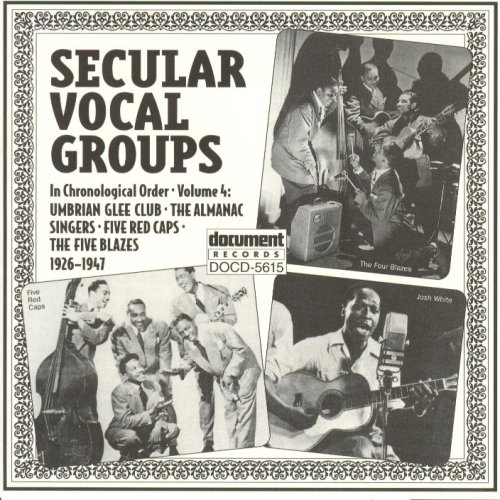 CD-Charts  Search : Secular Vocal Groups Vol.4 1926-1947