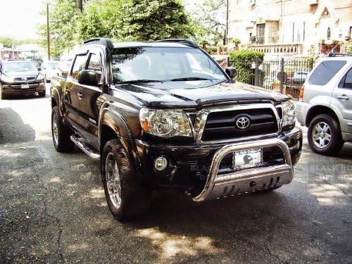 2005 2006 2007 2008 2009 2010 2011 2012 Toyota Tacoma 2.5" Stainless Steel Bull Bar w/ Skid Plate