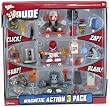 Tech Deck Dude Evolution Magnetic Action 3-Pack featuring Zobo, Brad and Pierce (2006)