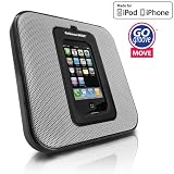 GOgroove MOVE Sleek Portable and Wall Mountable SonusMAX Speaker System for Apple iPhone and iPod Works for all generation iPods iPhone 3 3GS 4 4S Electronics ipod speaker 32 times