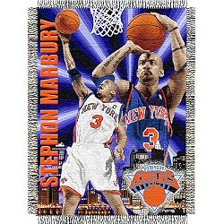 Stephon Marbury #3 New York Knicks NBA Woven Tapestry Throw Blanket (48x60")"