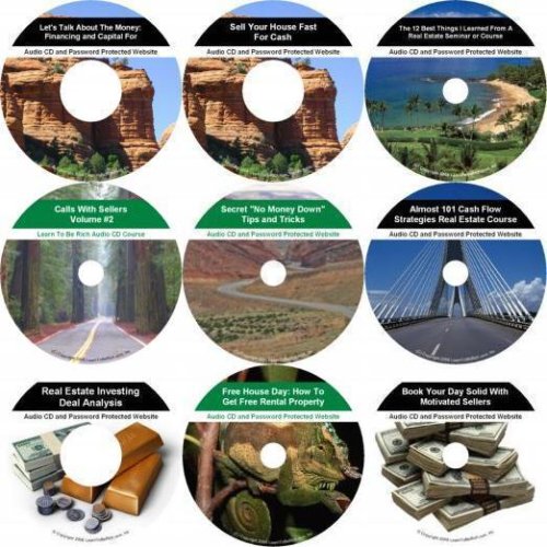 The Inventive 9 CD No Money Down, Motivated Seller, Real Estate Mentoring System