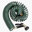 50' Coil Hose w/Nozzle
