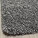 Safavieh Cozy Shag Rug, 4 by 6 feet, Dark Gray
