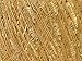 Metallic Gold Ladder Lurex Ribbon Yarn - Gold Trellis with Sparkle 50 Gram