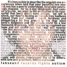 Fabsound Records Fights Autism