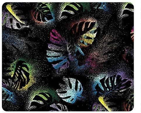 Beautiful Pattern Design Rectangular Leaves mouse pads bulk pad 7.5*9 inch