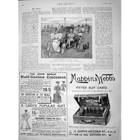 Mode de 1895 de Transport Costumes de Mappin Webb John Noble