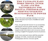 The Ultimate Earn More Money, Inner Game and Biz Networking for Digital Photography Service Internet Businesses 3 CD Power Pack