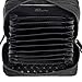 Buxton Womens RFID Identity Safe Card Wizard Wallet (Black Stripe)