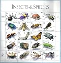 1999 INSECTS & SPIDERS #3351 Pane of 20 x 33 cents US Postage Stamps