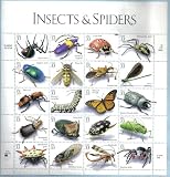 1999 INSECTS & SPIDERS #3351 Pane of 20 x 33 cents US Postage Stamps