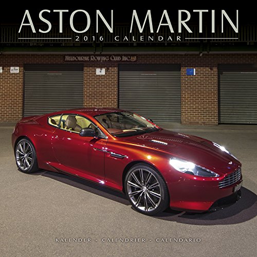 Aston Martin Calendar - 2016 Wall Calendars - Car Calendars - James Bond - Monthly Wall Calendar by Avonside
