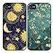 S9Y Vintage Flowers Watercolor Art Hard Back Skin Case Cover For Apple iPhone 5C Style B (47EP)