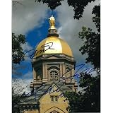 Joe Montana Brady Quinn Jimmy Clausen Signed Autographed Notre Dame 8x10 Photo