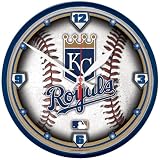 Kansas City Royals Round Clock