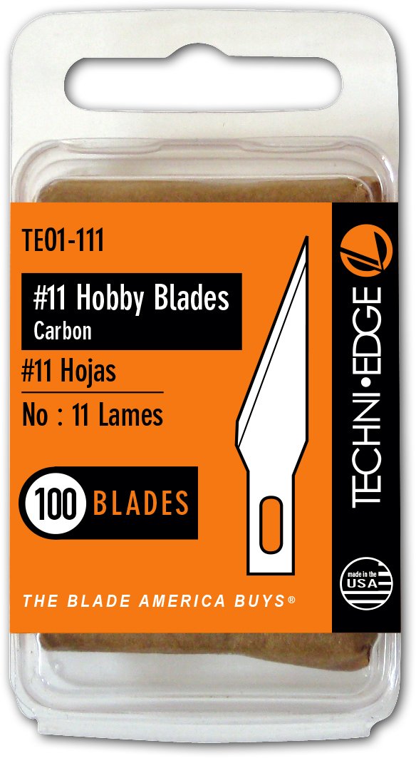 Amazon.com - Techni Edge #11 Hobby Blades - 100 Pack - Utility Knives
