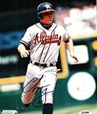 Autographed/Hand Signed 8x10 Photo Chipper Jones Atlanta Braves
