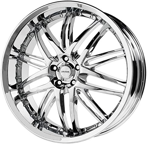 20 (20X8.5) Verde V55 Kaos 5x120 +38mm Chrome Wheel Rim