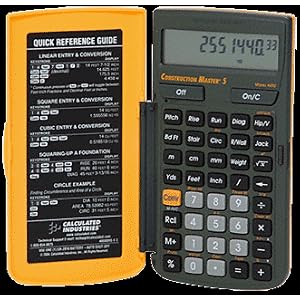 CRL Construction Master Calculator by C.R. Laurence